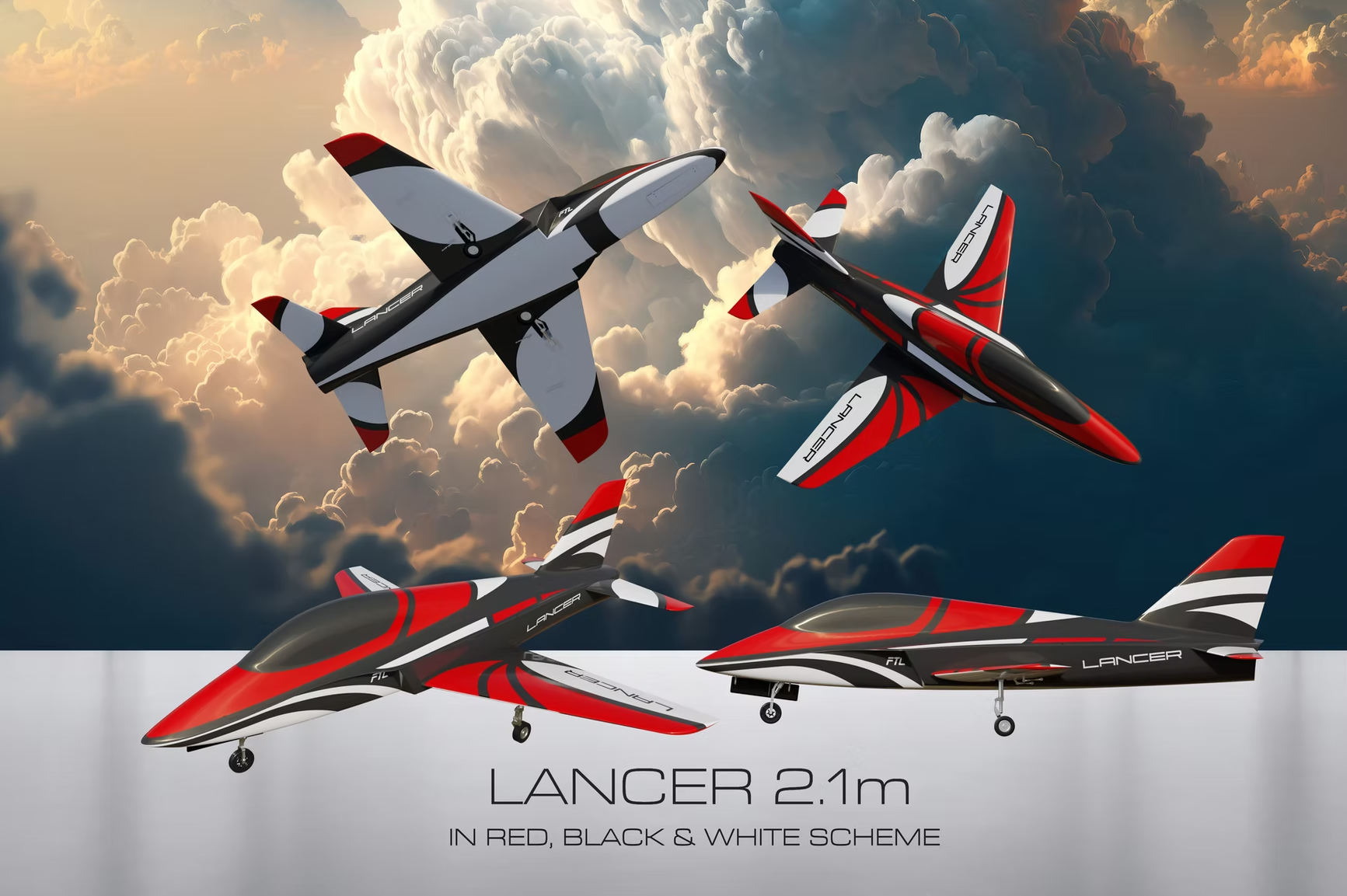 FTL Innovation LANCER 2.8m F3S Precision Aerobatics Jet