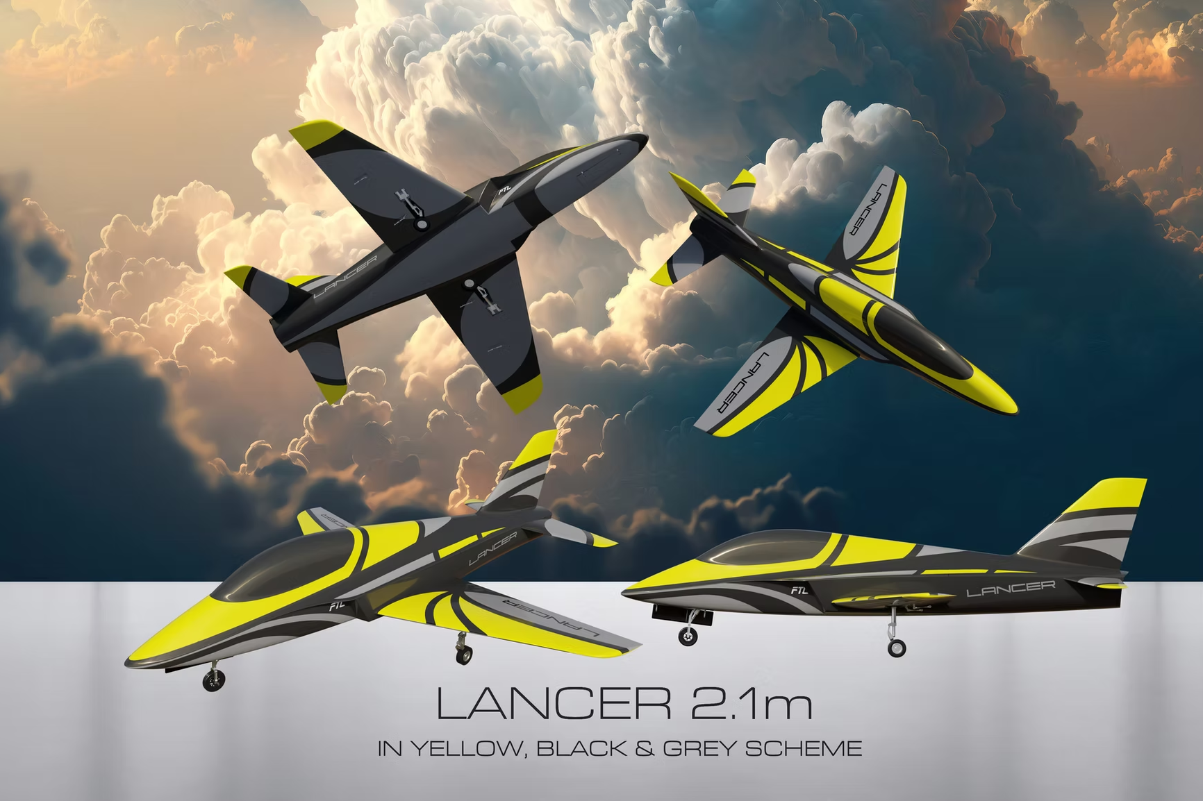 FTL Innovation LANCER 2.8m F3S Precision Aerobatics Jet
