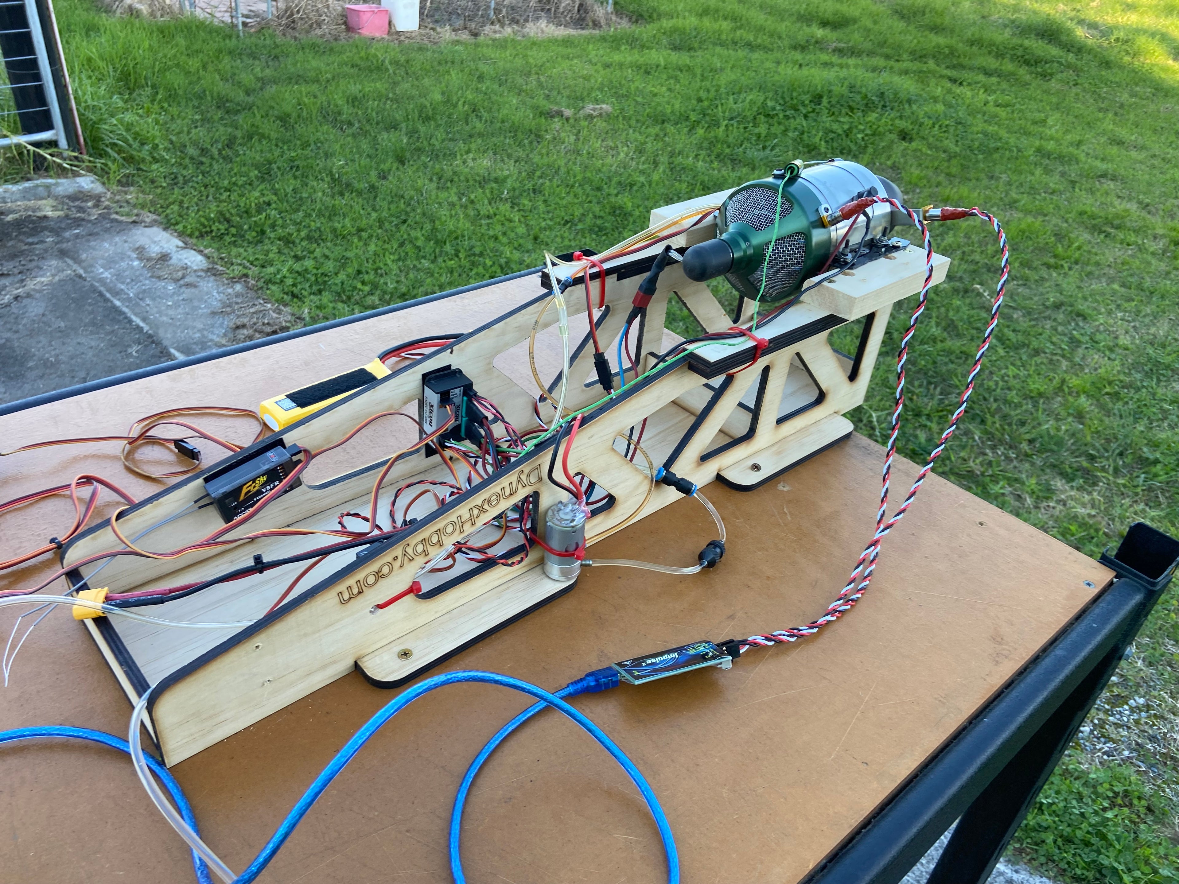 RC Turbine Test Stand