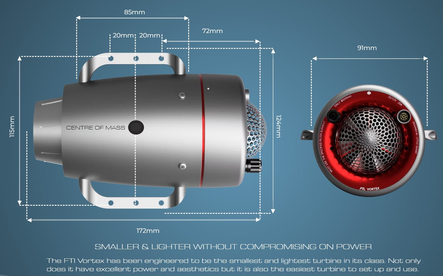 FTL VORTEX-M10 105N TURBINE